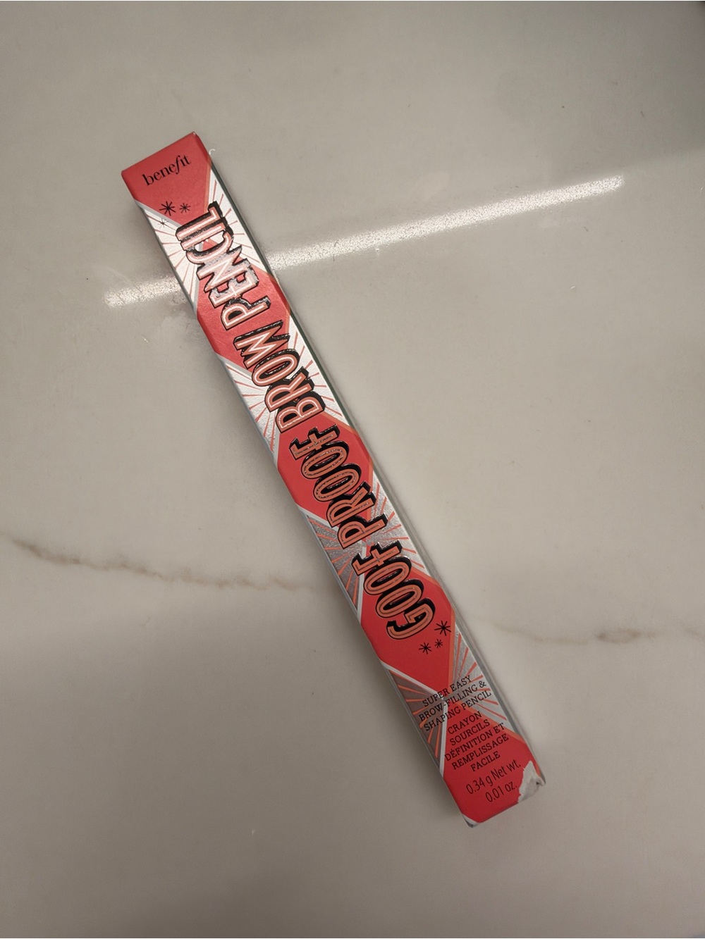 BNIB BENEFIT Goof Proof Brow Pencil Super Easy Brow-Filling Shaping Pencil 3